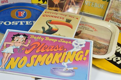 Lot 89 - A collection of eight large advertising signs.