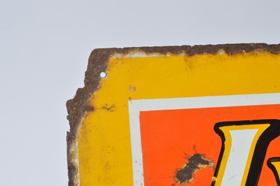 Lot 94 - A vintage Lyon's Cocoa advertising sign