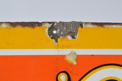 Lot 94 - A vintage Lyon's Cocoa advertising sign
