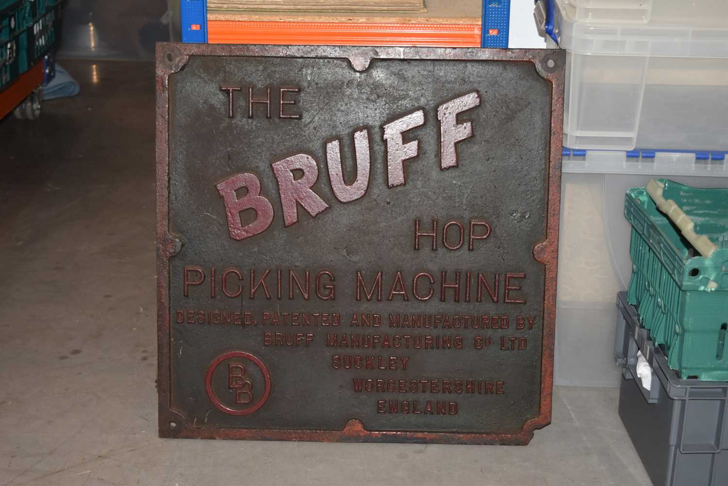 Lot 95 - The Bruff Hop Picking Machine
