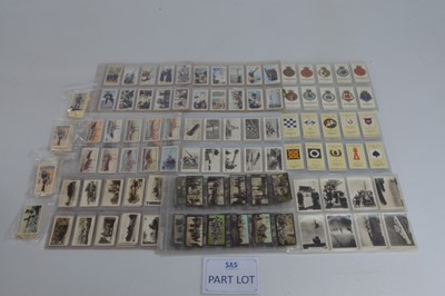 Lot 183 - Military Themed Cigarette Card Sets (41)
