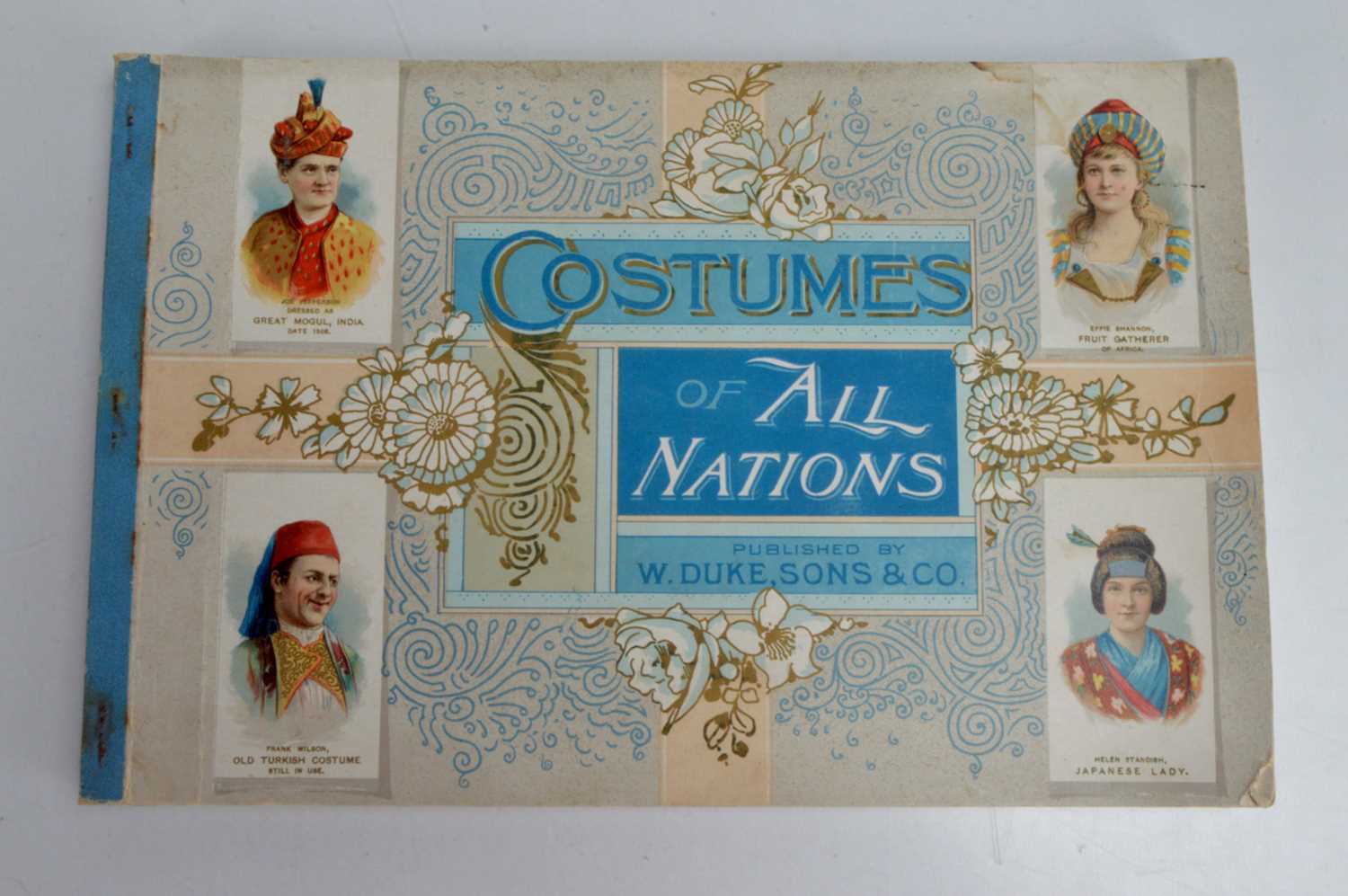 Lot 202 - W Duke & Sons LTD Chromolithographic Printed Album Costumes of All Nations