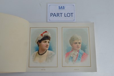 Lot 202 - W Duke & Sons LTD Chromolithographic Printed Album Costumes of All Nations