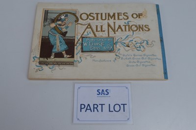 Lot 202 - W Duke & Sons LTD Chromolithographic Printed Album Costumes of All Nations
