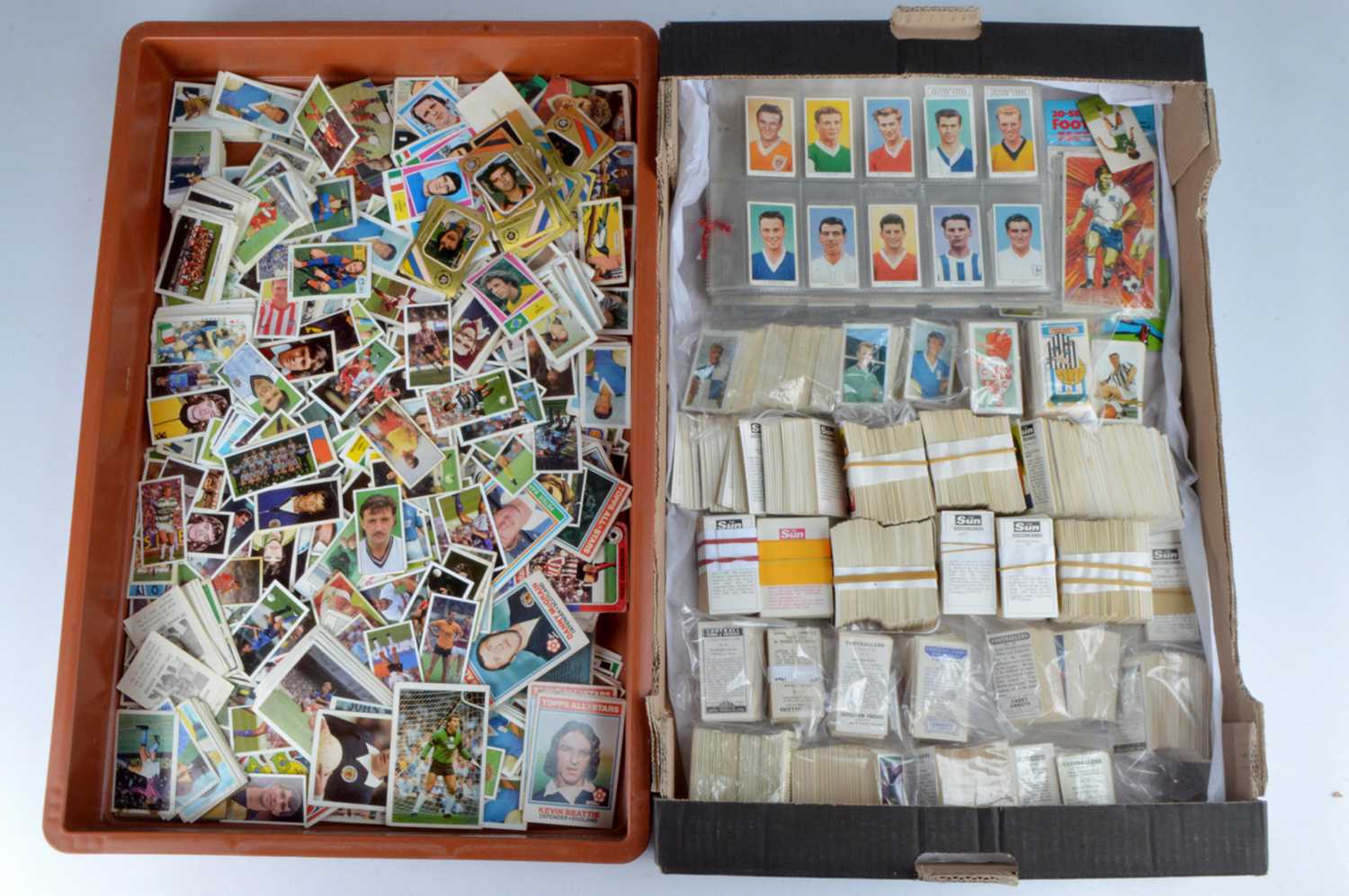 Lot 214 - Postwar To 1980s, Football Themed Trade Cards (100s)