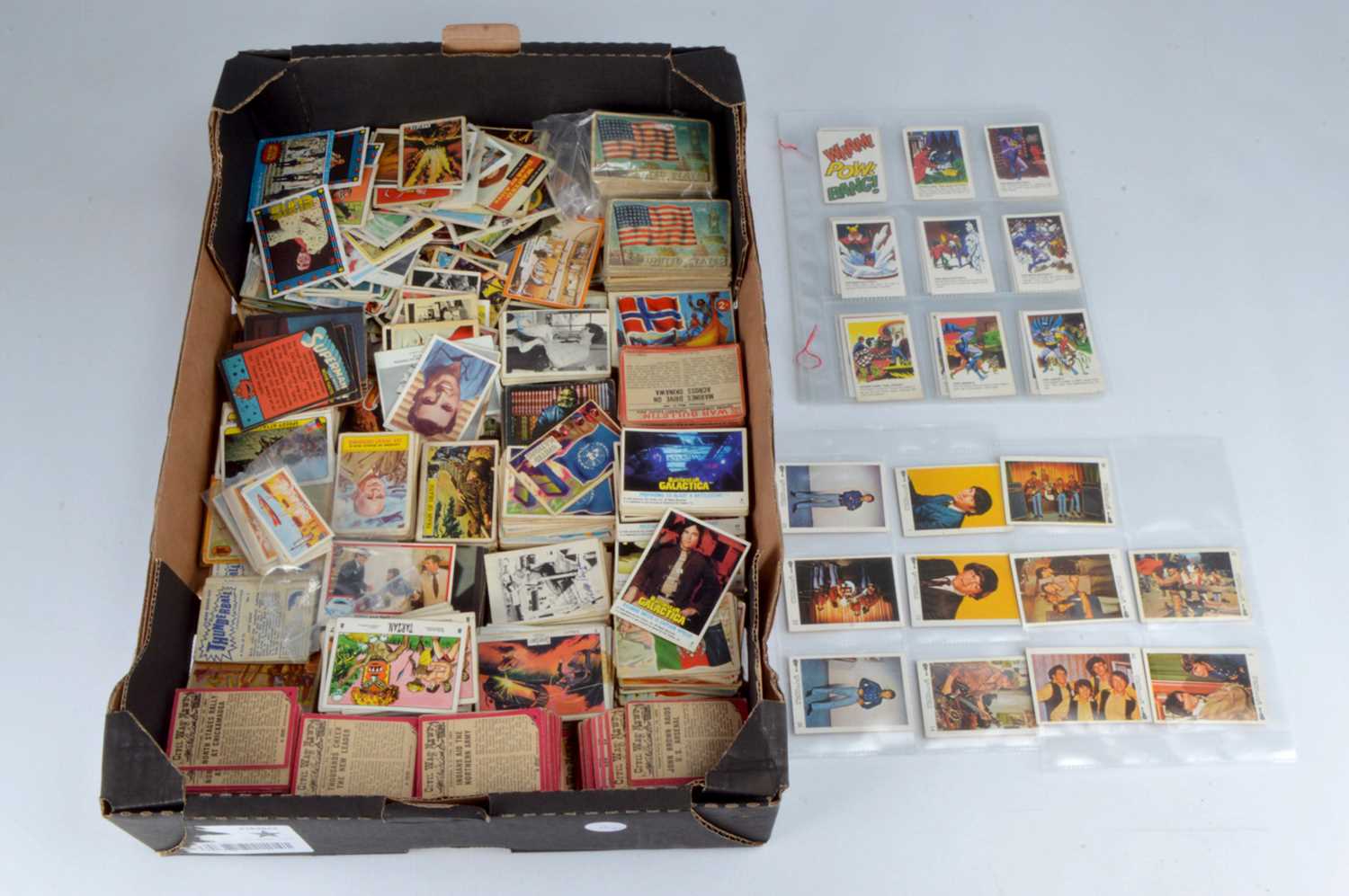 Lot 218 - Postwar to 1970s Bubble Gum and Trade Cards TV Film and Others, (100s)