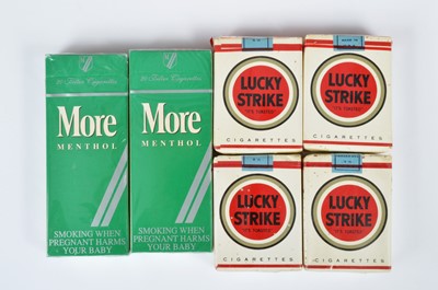 Lot 240 - A selection of vintage cigarettes and rolling papers