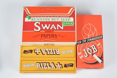 Lot 240 - A selection of vintage cigarettes and rolling papers