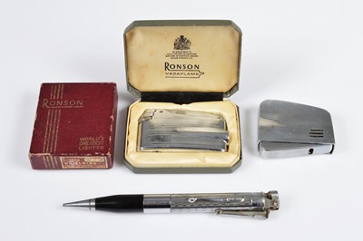 Lot 258 - A collection of Ronson Pocket lighters