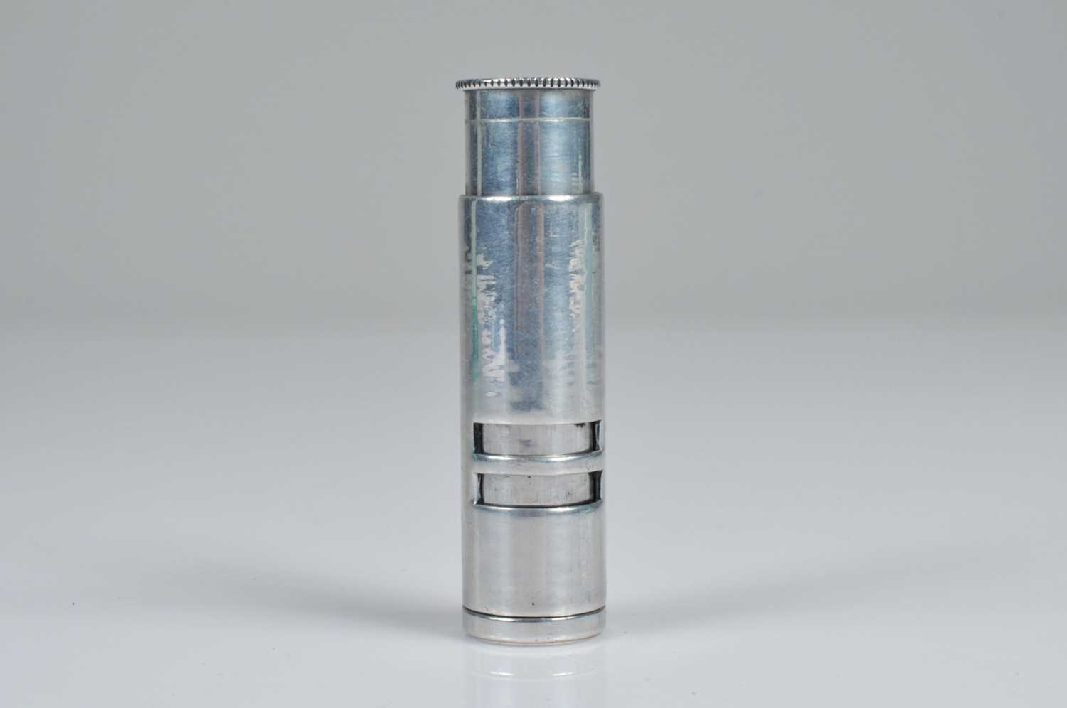 Lot 267 - A French Cop Aluminium Squeeze Lighter