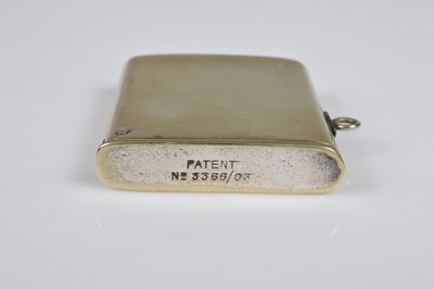 Lot 283 - A base metal Trick Opening Vesta Case