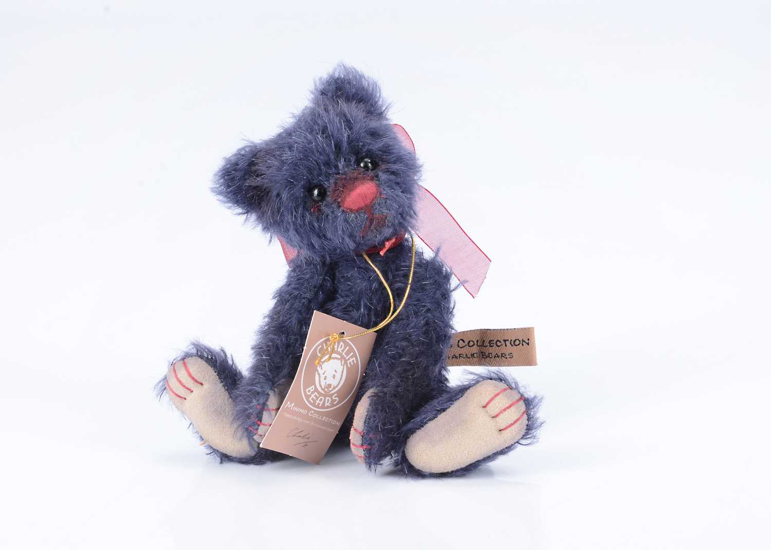 Lot 20 - A Charlie Bear Minimo Midnight teddy bear