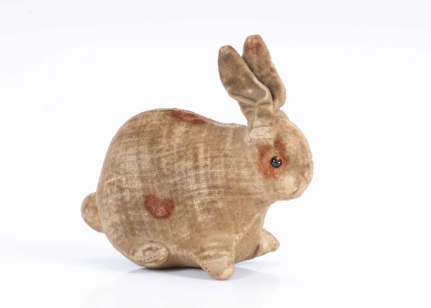 Lot 53 - A Steiff miniature velvet rabbit 1909 -1918