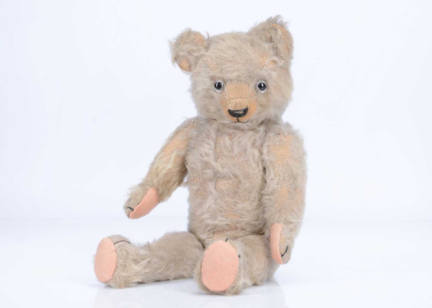 Lot 78 - A 1930s musical teddy bear, probably German
