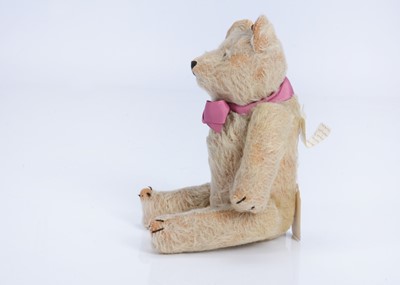 Lot 101 - ‘Pery’, a very rare Steevans Manufacturing Teddy Bear with button in ear, circa 1918