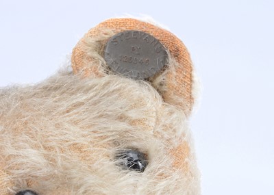 Lot 101 - ‘Pery’, a very rare Steevans Manufacturing Teddy Bear with button in ear, circa 1918
