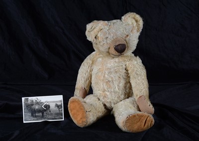 Lot 103 - A 1930s Chad Valley teddy bear with provenance