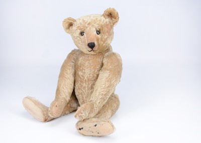 Lot 111 - A large early Steiff teddy bear, circa 1910