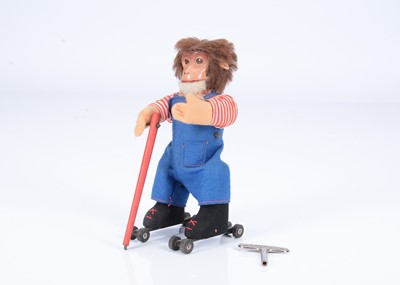 Lot 117 - A post-war Schuco clockwork Rolly Monkey