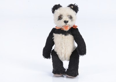 Lot 131 - A small Steiff post-war panda