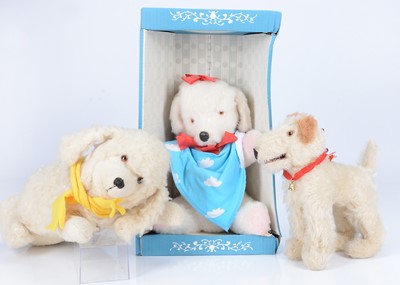 Lot 150 - Three soft toy dogs