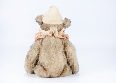 Lot 157 - A rare large Steiff brown tipped mohair Teddy Clown bear, with provenance circa 1927