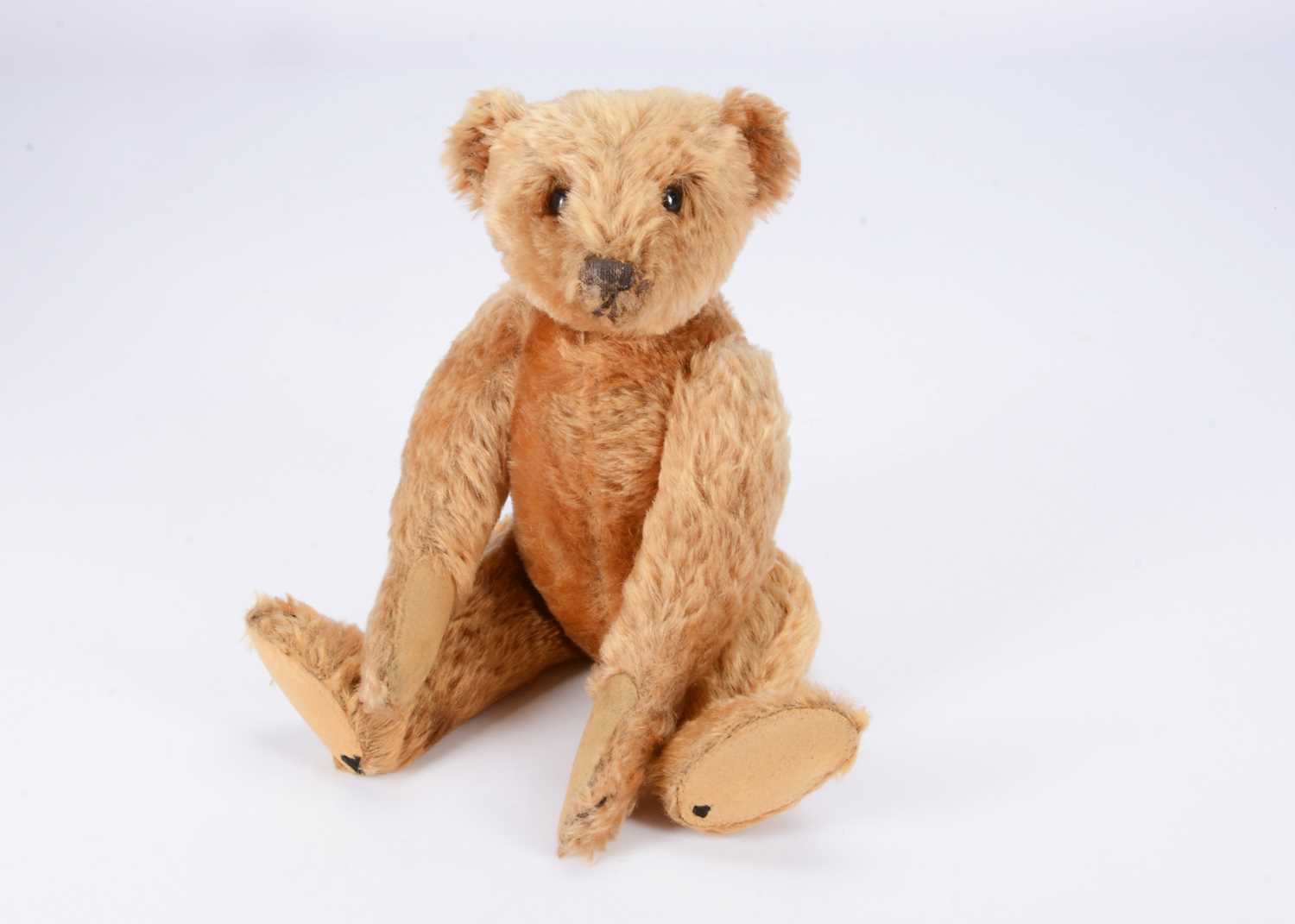 Lot 159 - A rare early apricot mohair Steiff bear with provenance, probably circa 1905