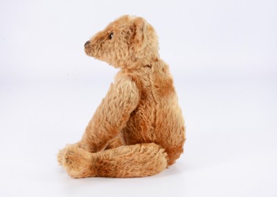 Lot 159 - A rare early apricot mohair Steiff bear with provenance, probably circa 1905