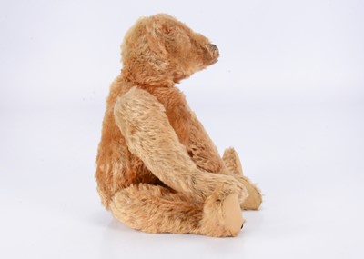Lot 159 - A rare early apricot mohair Steiff bear with provenance, probably circa 1905