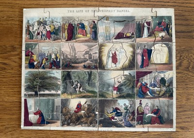 Lot 263 - A mid 19th century John Betts ‘The Life of the Prophet Daniel’ dissected puzzle