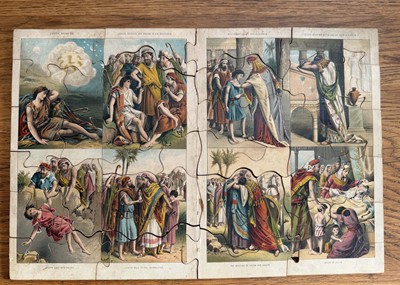 Lot 271 - A late 19th century dissected puzzle ‘The Story of Joseph and his Brethren’