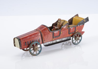 Lot 282 - A small Kienberger & Co (Huki) lithographed tinplate open tourer