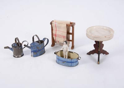 Lot 693 - 19th century dolls’ house washing