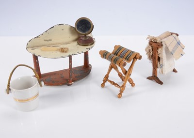 Lot 705 - Dolls’ house personal hygiene