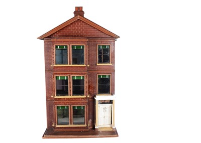 Lot 761 - Rose Lodge, a late 19th century English wooden dolls’ house
