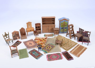 Lot 769 - Dolls’ house furniture and carpets