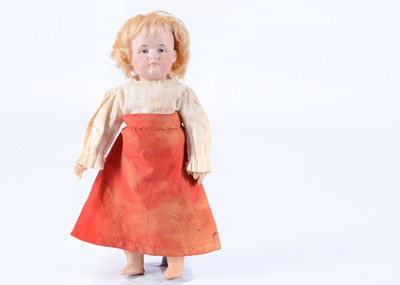 Lot 846 - A rare small size Armand Marseille 700 character child doll