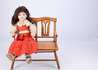 Lot 852 - An unusual Gebruder Heubach 5130 Santa child doll