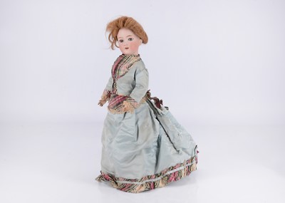 Lot 868 - A Simon & Halbig for Jumeau 1159 bisque head lady doll, circa 1900