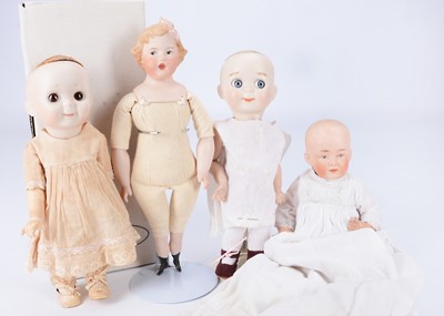 Lot 883 - A Gebruder Heubach 7608 character baby