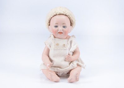 Lot 886 - A rare Kestner large size all-all-bisque baby doll