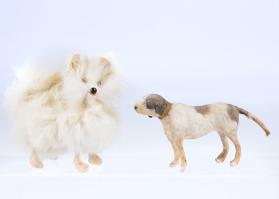 Lot 903 - Two toy dogs for fashion doll's