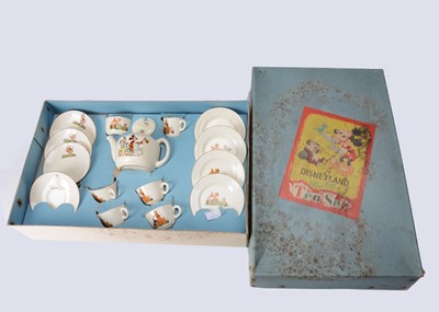 Lot 913 - A 1950s Beswick Disneyland nursery Tea set
