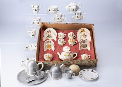 Lot 921 - Three children's tea sets
