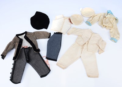 Lot 927 - 19th century male doll's clothes