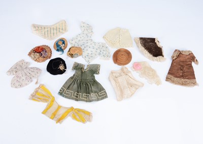 Lot 955 - Late 19th century small doll's clothes