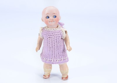 Lot 968 - A Walther & Sohn 208 googly eyed doll