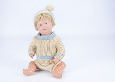 Lot 1021 - A Schoenhut character baby doll