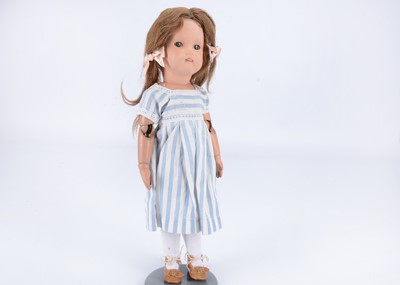 Lot 1025 - A Schoenhut 'Miss Dolly' wooden doll