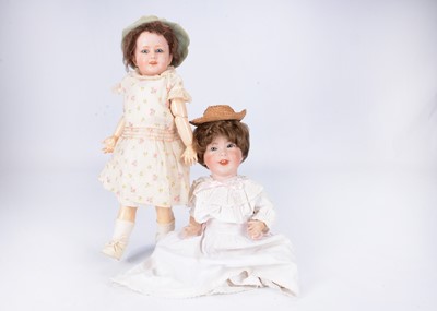 Lot 1032 - A SFBJ walking, talking and kiss throwing child doll